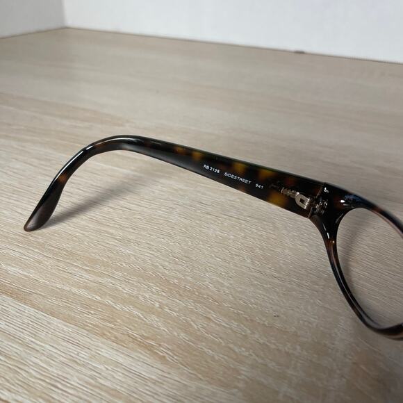 Ray-Ban RB2128 Sidestreet 941 Sunglasses Tortoise Shell Italy FRAMES ONLY - Picture 4 of 10